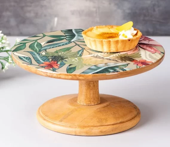 Enhance Your Baking Display with Elegant Cake Stands | Wooden Street